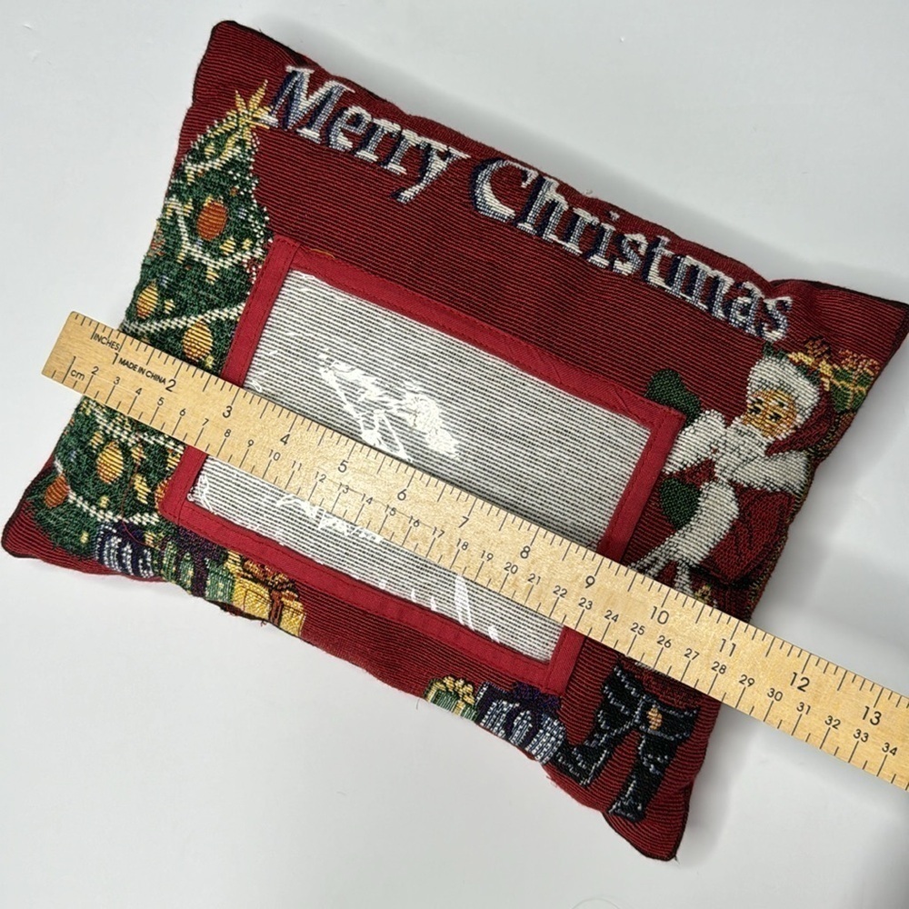 Christmas pillow with photo frame - Picture 4 of 7